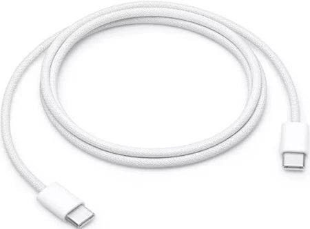 Official Apple iPhone 15/16/17 Fast Charger – 20W USB - C Power Adapter + 1M Woven USB - C Cable - HTT Mobiles