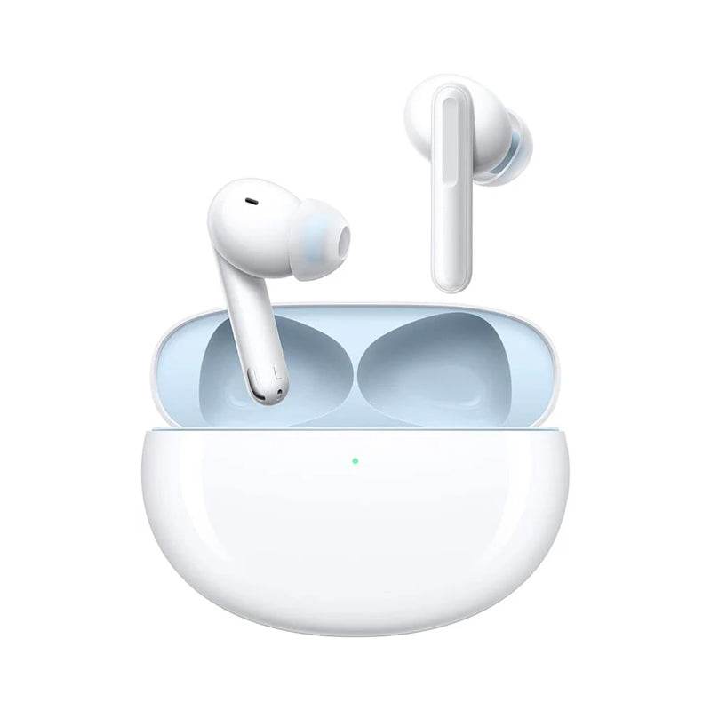 OPPO Enco Free2i True Wireless Earbuds – Active Noise Cancellation, Bluetooth 5.2, Personalized Sound, 30 - Hour Playtime (White) - HTT Mobiles
