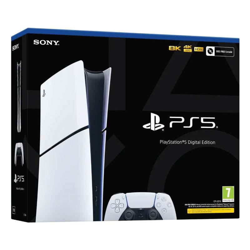 PlayStation 5 Digital Edition Console (Disc Free, Slim) - HTT Mobiles