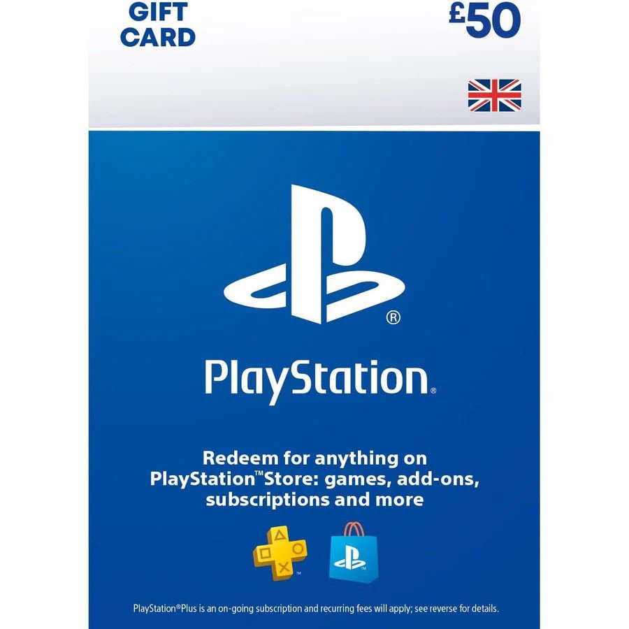 PlayStation Gift Card 50 (Digital Code Download) - HTT Mobiles