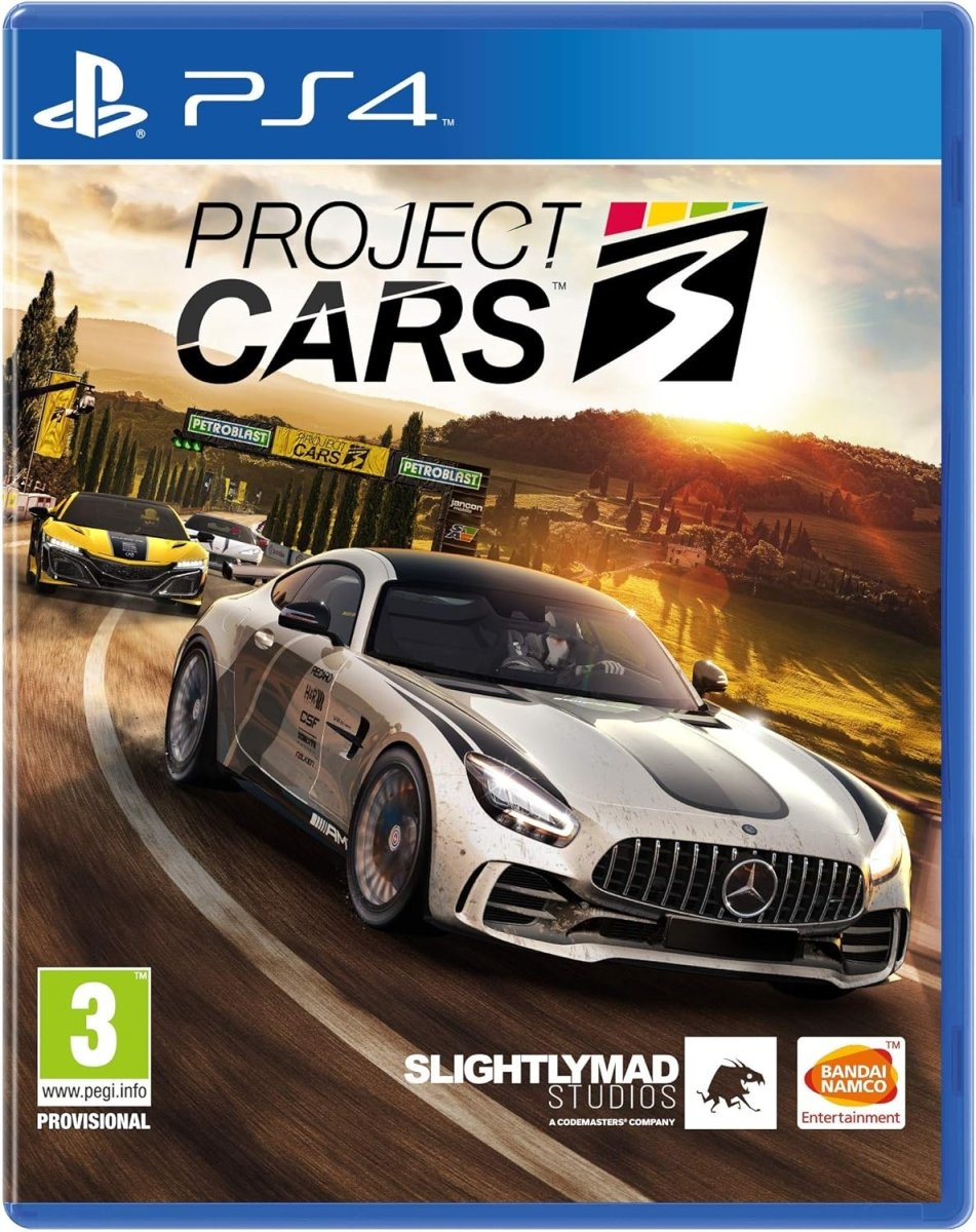 Project Cars 3 Video Game for Sony PlayStation 4 - Brands New - HTT Mobiles
