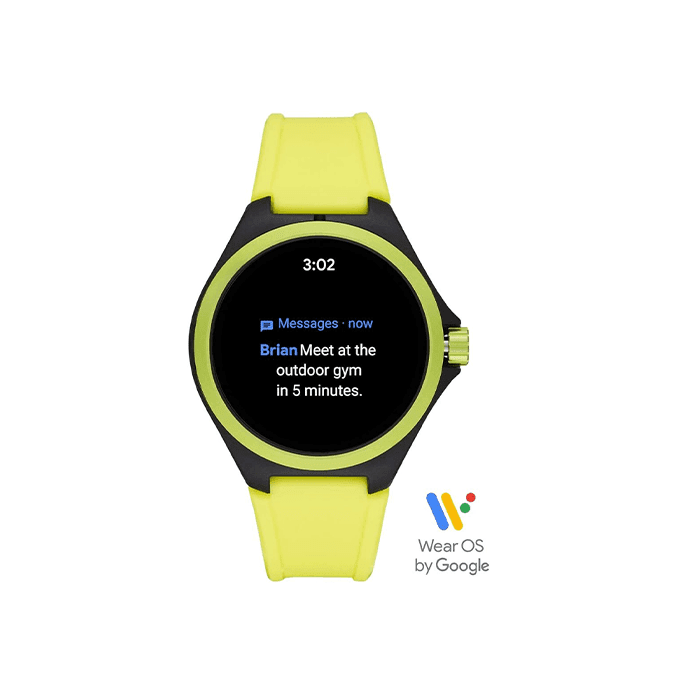 PUMA - PUMA SMARTWATCH With Yellow Silicone Strap For UNISEX PT9101 - HTT Mobiles