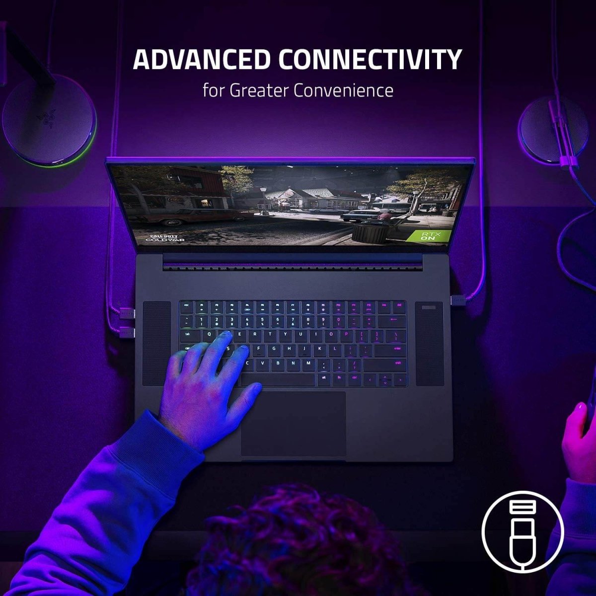 Razer Blade Pro 17 – 17.3" FHD 360Hz, RTX 3070, Intel Core i7 Gaming Laptop (Black) - HTT Mobiles