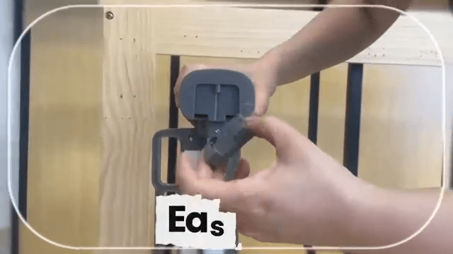 Retractable Baby Gate Black by HTT Global - HTT Mobiles