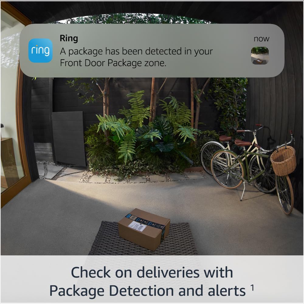 Ring Battery Video Doorbell Pro – Head - to - Toe 1536p HD Video, 3D Motion Detection, Colour Night Vision - HTT Mobiles