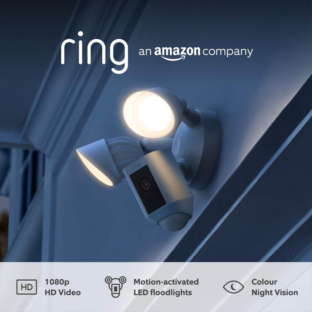 Ring Floodlight Cam Wired Plus - HTT Mobiles