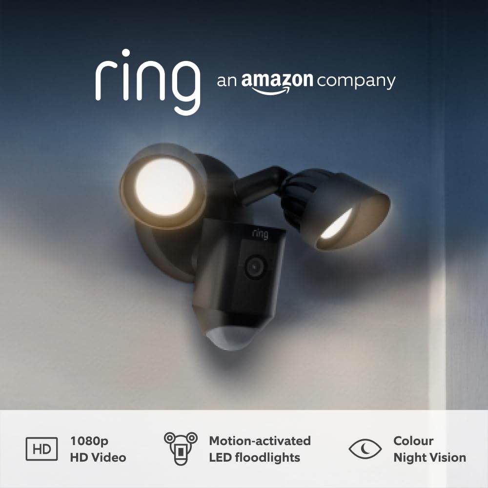 Ring Floodlight Cam Wired Plus - HTT Mobiles