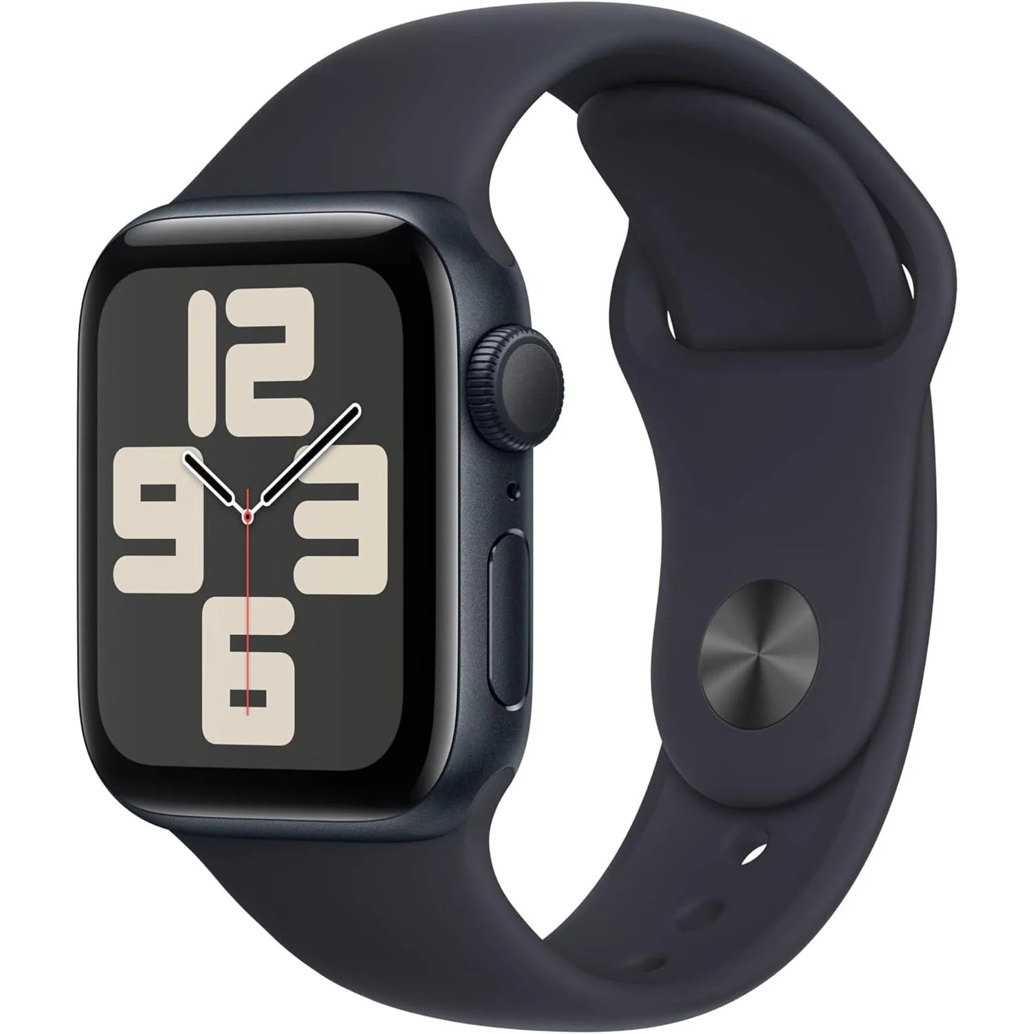 Apple Watch SE (2nd Gen, 2023) GPS 40mm – Midnight Aluminium Case with Midnight Sport Band (S/M)