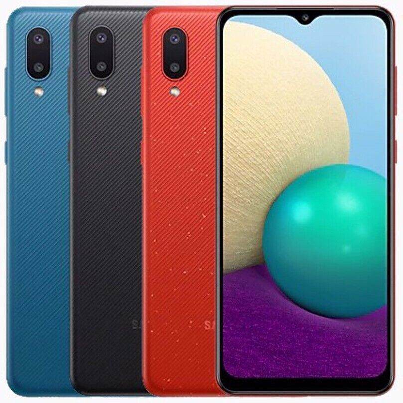 Samsung Galaxy A02 (2021) – 3GB RAM, 32GB Storage, 6.5" Infinity - V Display, 5000mAh Battery - HTT Mobiles
