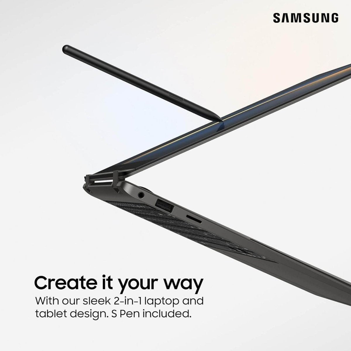 Samsung Galaxy Book3 Pro 360 5G – 16" 3K AMOLED Touch, Intel i7 13th Gen, S Pen Included - HTT Mobiles