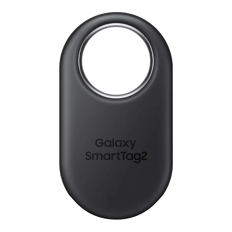 Samsung Galaxy SmartTag2 Bluetooth Tracker (Black) – 500+ Day Battery, Compass View, IP67 Waterproof - HTT Mobiles