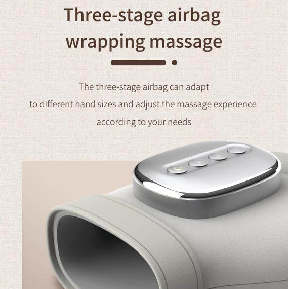 Smart Hand Massager with Heat – Airbag Compression, - HTT Mobiles