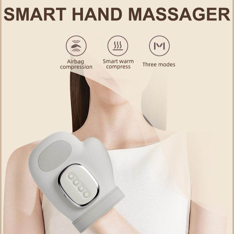 Smart Hand Massager with Heat – Airbag Compression, - HTT Mobiles