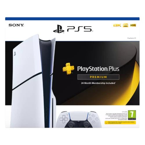 Sony PS5 Disc Console + PlayStation Plus Premium 24 Month Subscription - HTT Mobiles
