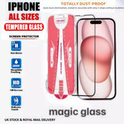 VEN - DENS iPhone Series 12/13/14/15/16/17 Pro Max Magic Glass Box Full Screen Protector - HTT Mobiles