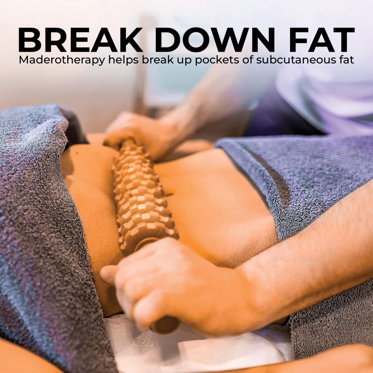 Wood Therapy Massage Roller Stick – 12 Wheel Curved Body Sculpting Tool for Lymphatic Drainage & Cellulite - HTT Mobiles