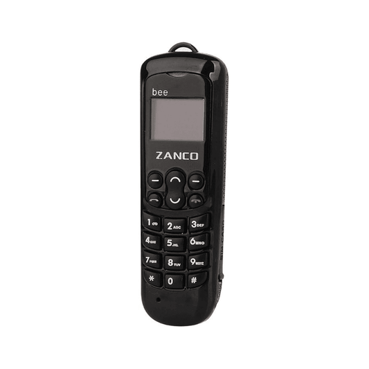 Zanco Bee (B33) – World's Thinnest Mini Mobile Phone – Bluetooth Dialer, Voice Changer, MP3 & FM Radio - HTT Mobiles