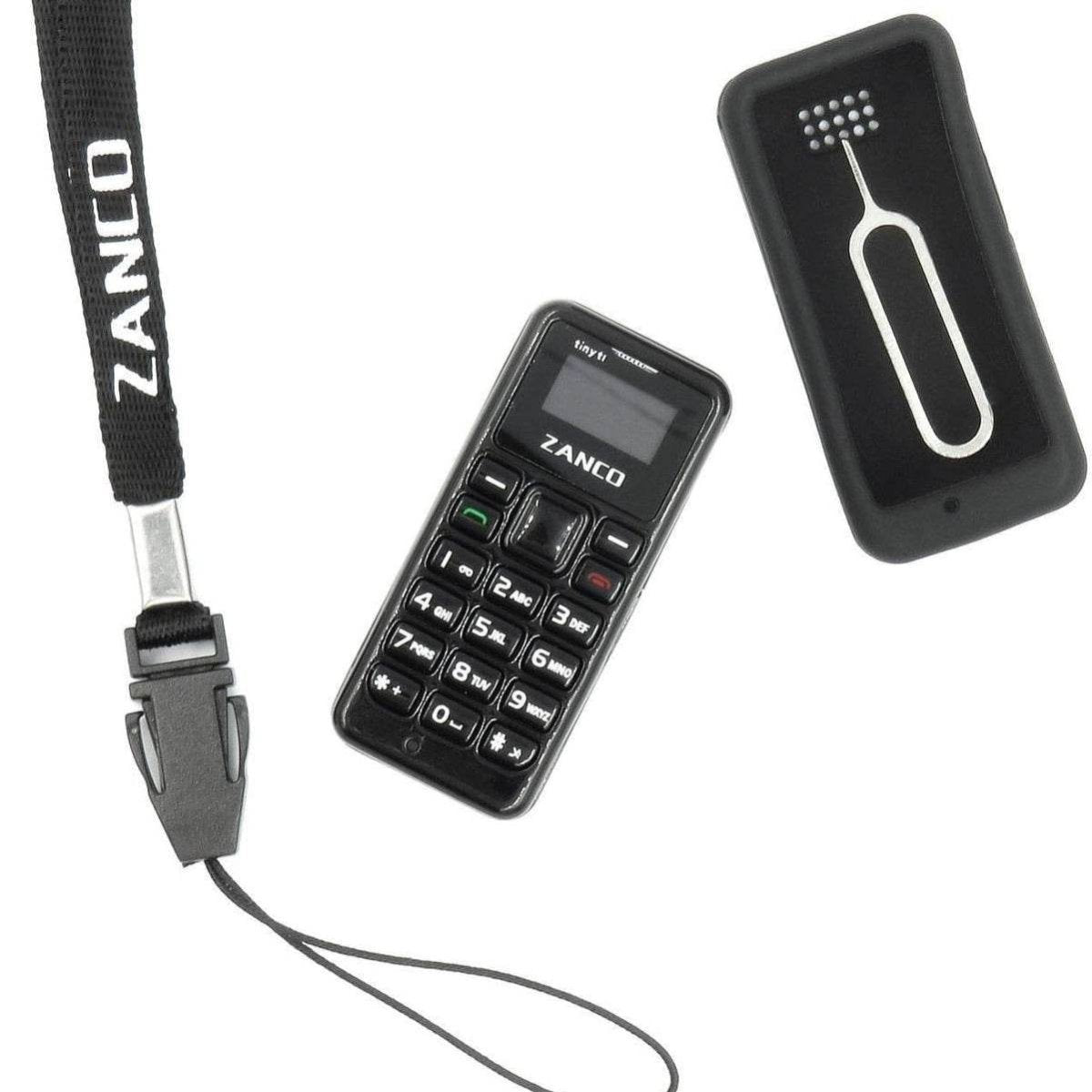 Zanco Tiny T1 – The World's Smallest Mobile Phone (Black) - HTT Mobiles
