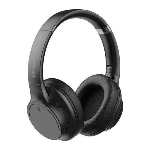 Zealot B38 Headset – Wireless Bluetooth Headphones, Active Noise Cancellation, Thumping Bass, Over - Ear Comfort (Black) - HTT Mobiles