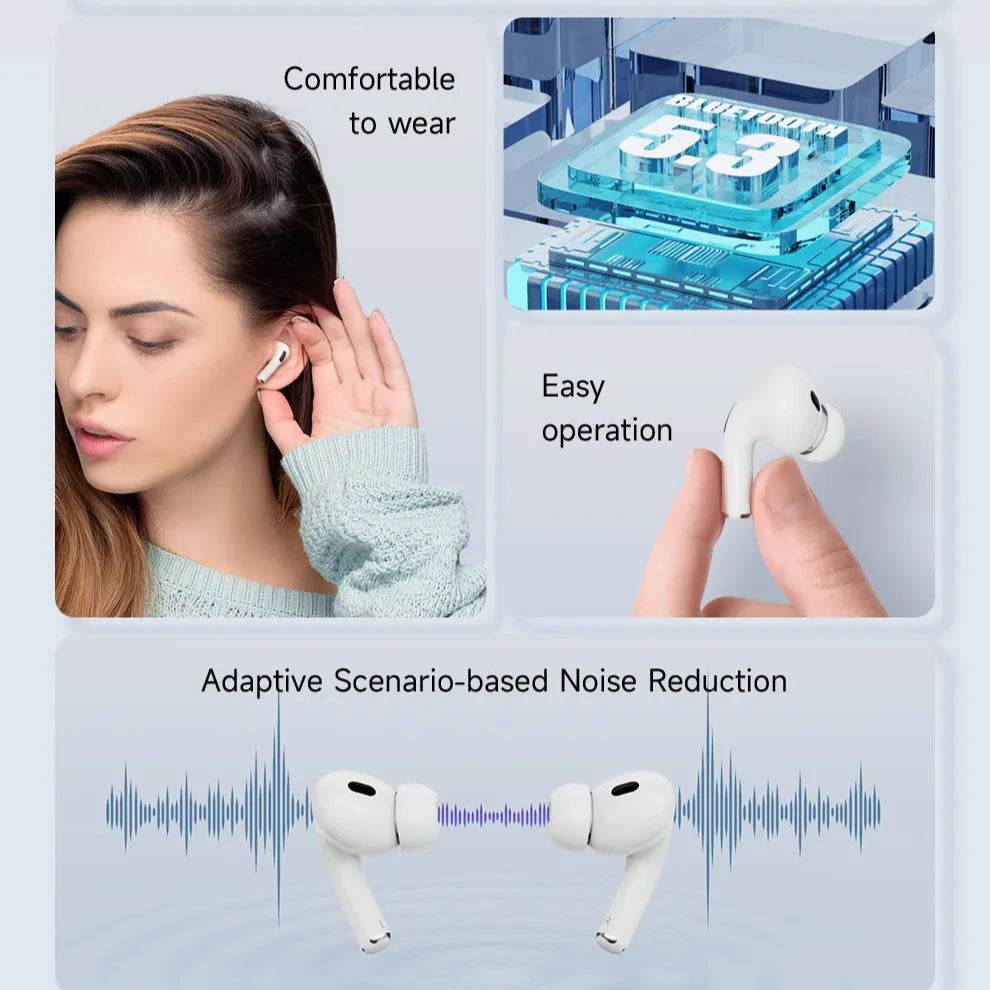 Zealot L2 Wireless Stereo Earphones – True Wireless, Deep Bass Audio, Bluetooth 5.0, Comfortable Fit, Charging Case - HTT Mobiles