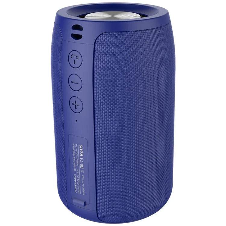 ZEALOT S32 Portable Bluetooth Speaker – 10W Louder Sound, 3D Stereo, IPX5 Waterproof - HTT Mobiles
