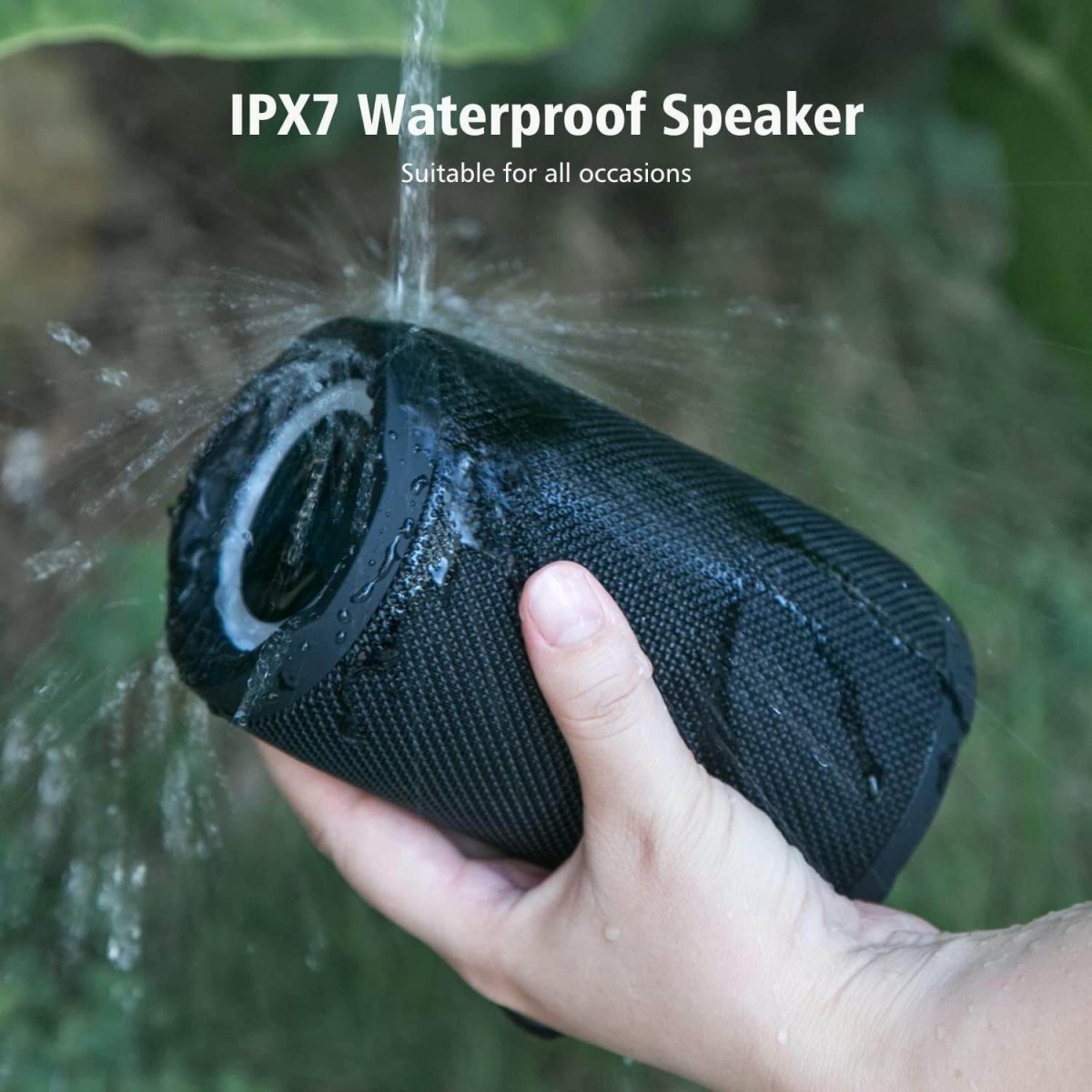 ZEALOT S49 Waterproof Bluetooth Speaker – RGB Lights, 360° Stereo Sound, Wireless - HTT Mobiles