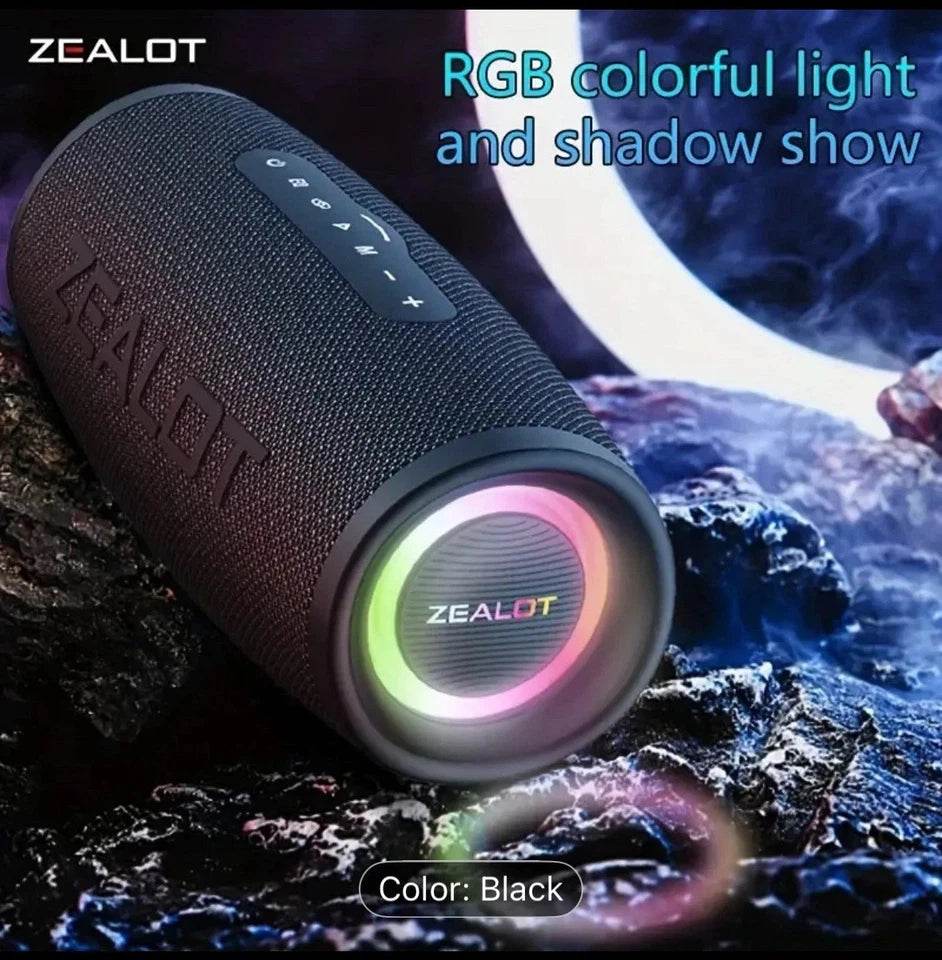 Buy ZEALOT S56 40W Speaker | 8000mAh & Waterproof | HTT Mobiles UK