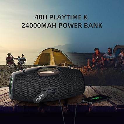 ZEALOT S78 Portable Party Speaker – 120W High Power, RGB Lights - HTT Mobiles