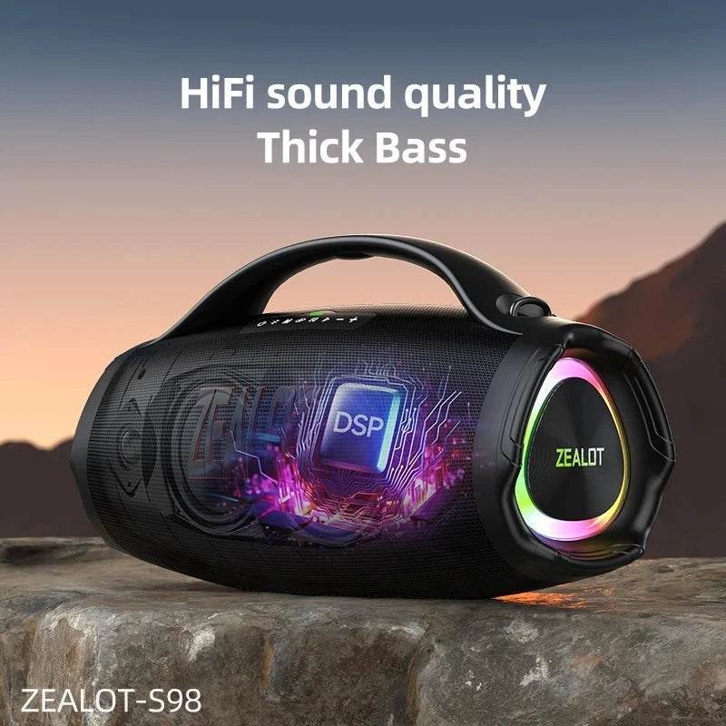 ZEALOT S98 Portable Party Speaker – 160W High Power, - HTT Mobiles
